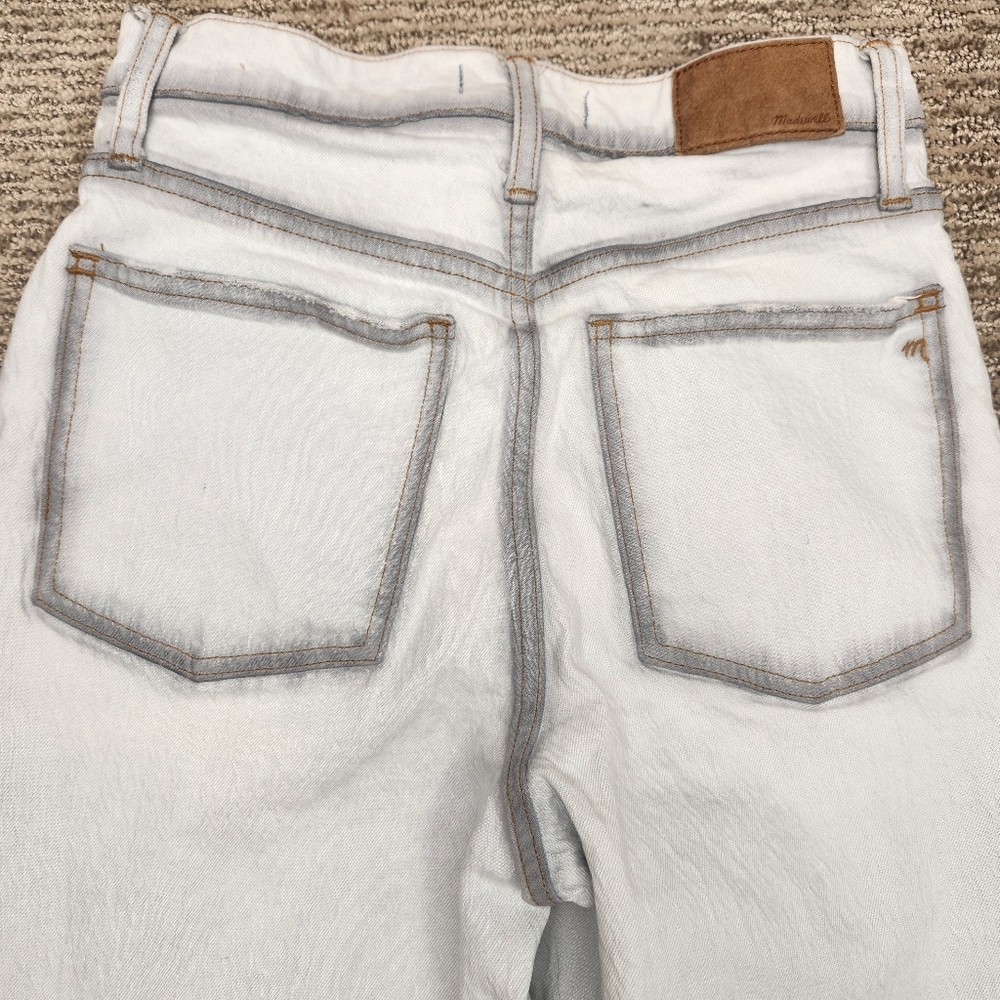 Madewell Light Wash Cropped Wide-Leg Jeans - Picture 5 of 10
